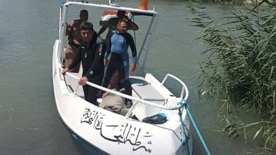 انقلاب “بلم” في شط الحلة وغرق مهندسين اثنين من بغداد