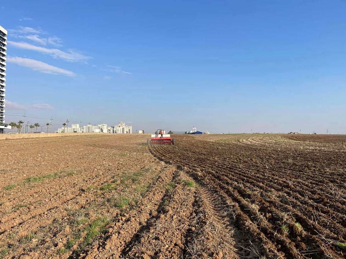 له‌سنوورى هه‌ولێر هه‌شت جۆر گه‌نم و جۆ ده‌چێندرێت