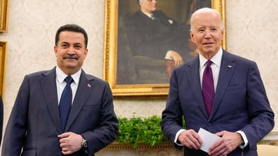 بايدن يطمئن العراق: جيران سوريا في مأمن من أي توتر جراء تغيير النظام