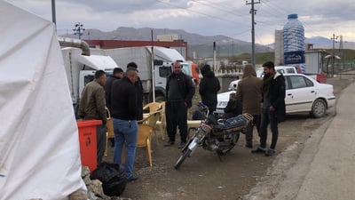 شۆفێرانى مەرزى تەوێڵە دەنگى خۆیان خستە پاڵ شۆفێرانى مەرزى سەیرانبەن