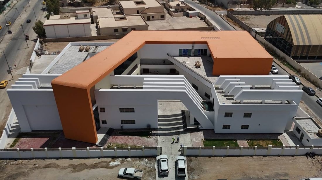 بتصميم فائق الدقة.. الموصل تشهد إنجاز أول مدرسة نموذجية في العراق
