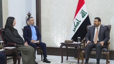 الزيدي يبلغ فكتوريا تايلور: العراق منفتح على جميع المبادرات مع أميركا