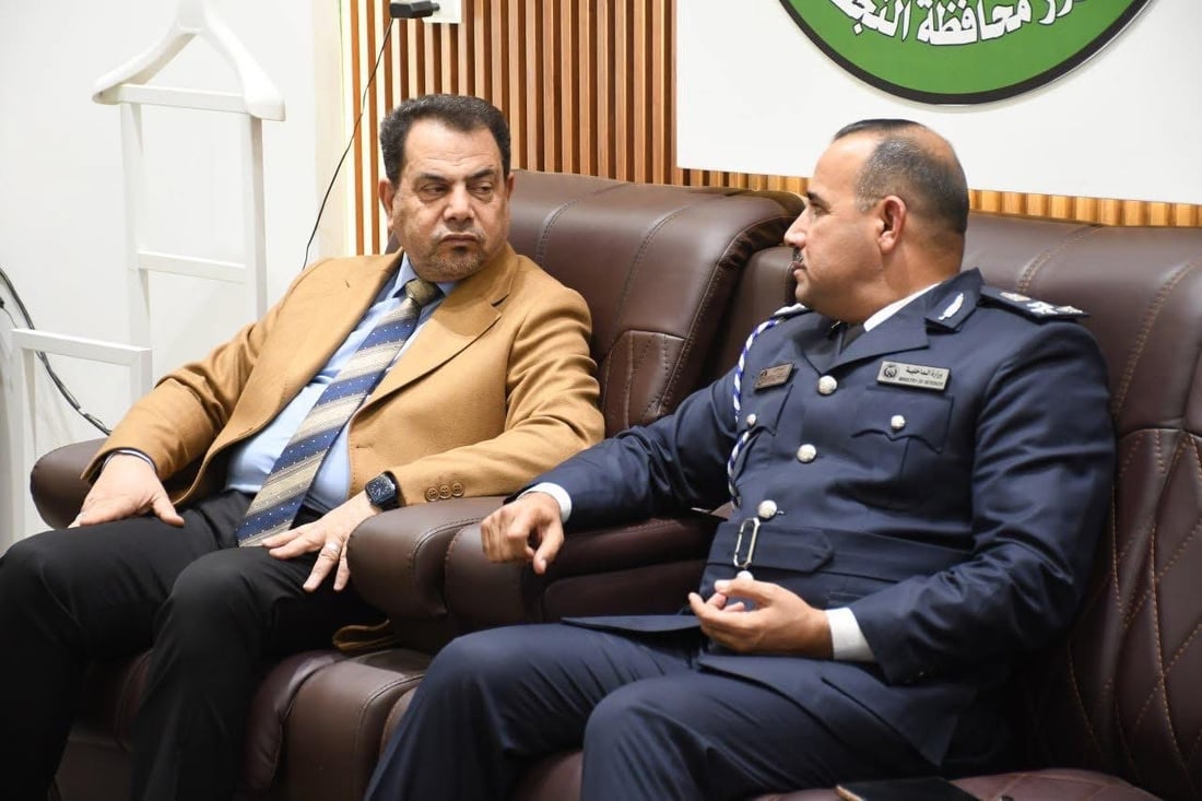 صور: النجف تنصب مئات المطبات أمام المدارس وخطة لإنشاء 28 جسر مشاة