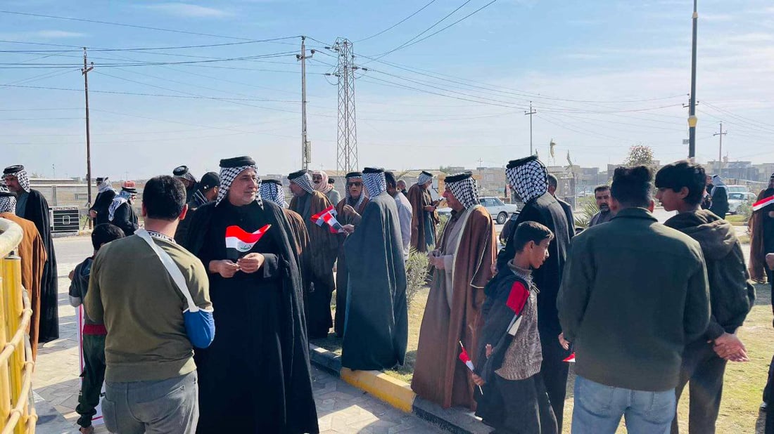 صور من تظاهرة الحي العسكري في سوق الشيوخ.. والقائمقام: أصدرنا توجيهات