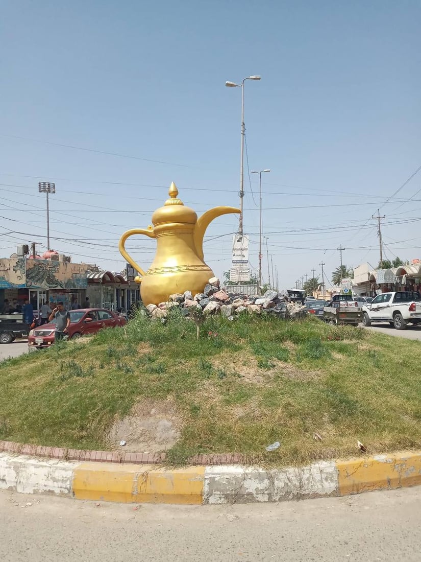 بسبب العواصف وخليجي 25.. اختفت “الدلة” والفناجين من ميدان عفج (صور)