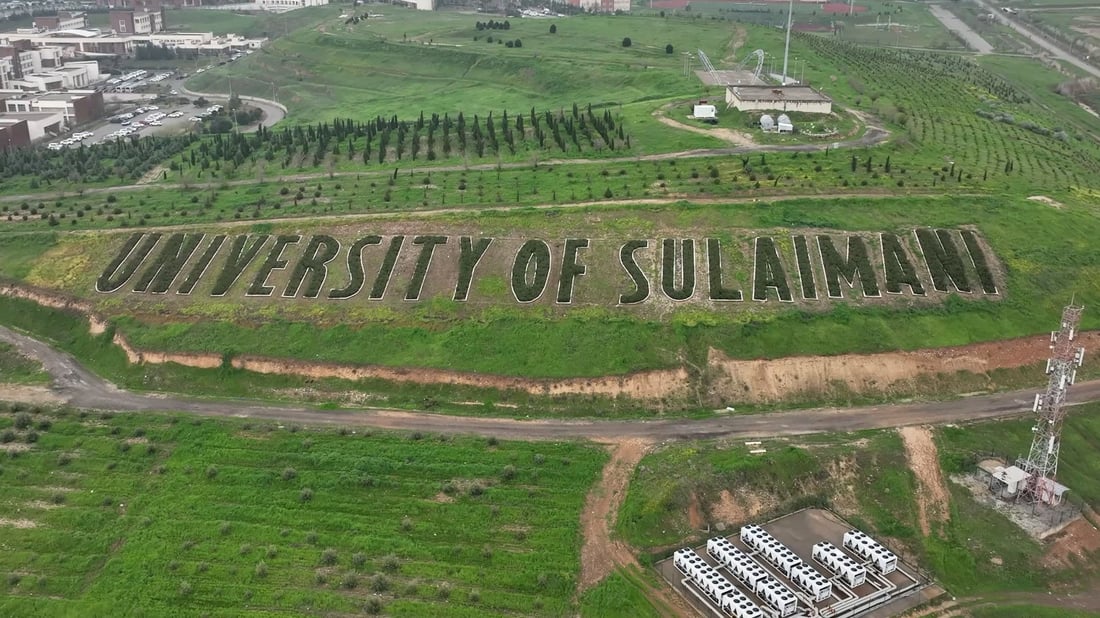 Sulaimani university sets Guinness record with 6,000 trees