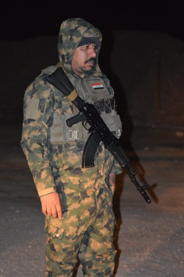 صور: الحشد الشعبي يعزز انتشاره على الحدود مع سوريا