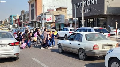 كركوك: ازدياد حوادث الدهس والتصادم في شارع بغداد.. والبلدية توضح (صور)