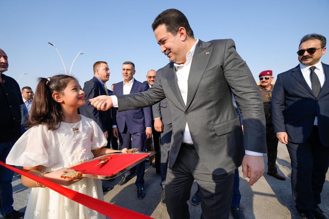 السوداني يفتتح منفذ سفوان الحدودي مع الكويت بعد إعادة تأهيله