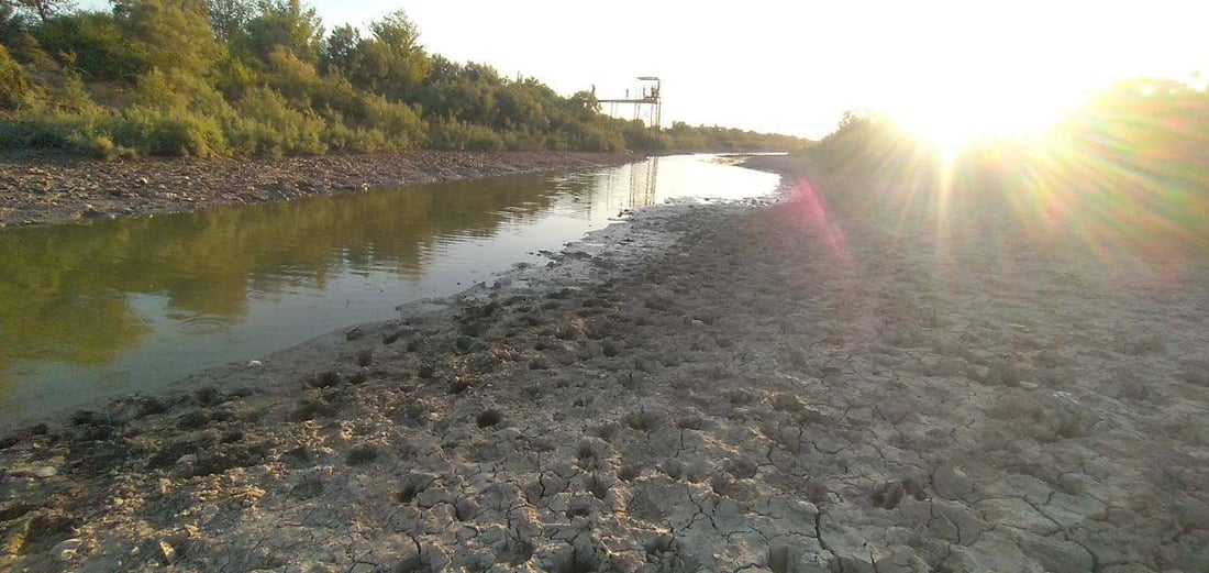 ميسان: “مشاحيف” بلا ماء في نهر “أم الطوس” وعوائل “بني هاشم” ستهاجر (صور)