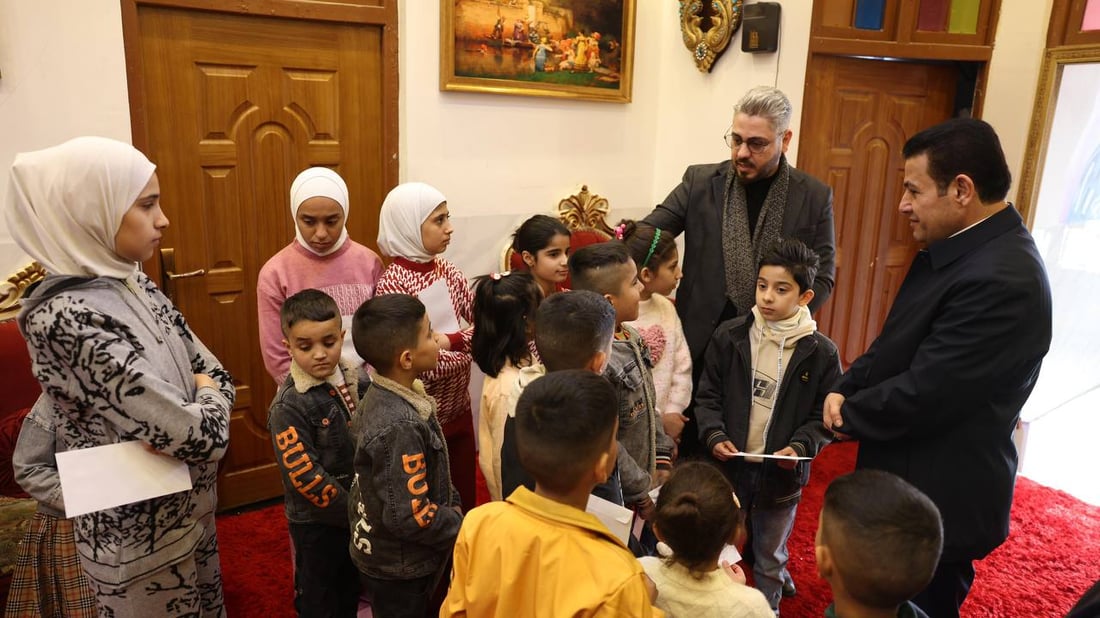 صور: قاسم الأعرجي يتابع أحوال الأيتام في بغداد بأول يوم من العام الجديد