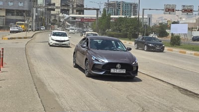 بەشێکى شەقامى بازنەیى مەلیک مەحمود بەربەست دەکرێت