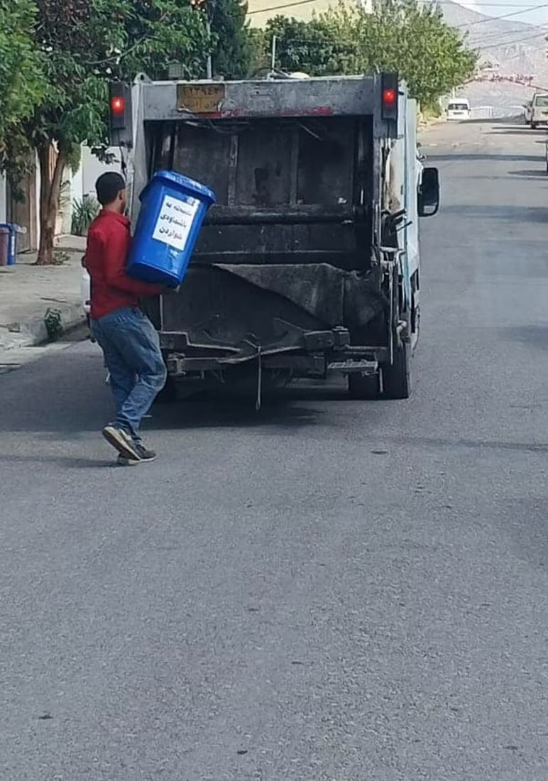 صور: شقلاوة تفرز بقايا الطعام عن النفايات.. حاويات جديدة لكل مطعم ومنزل