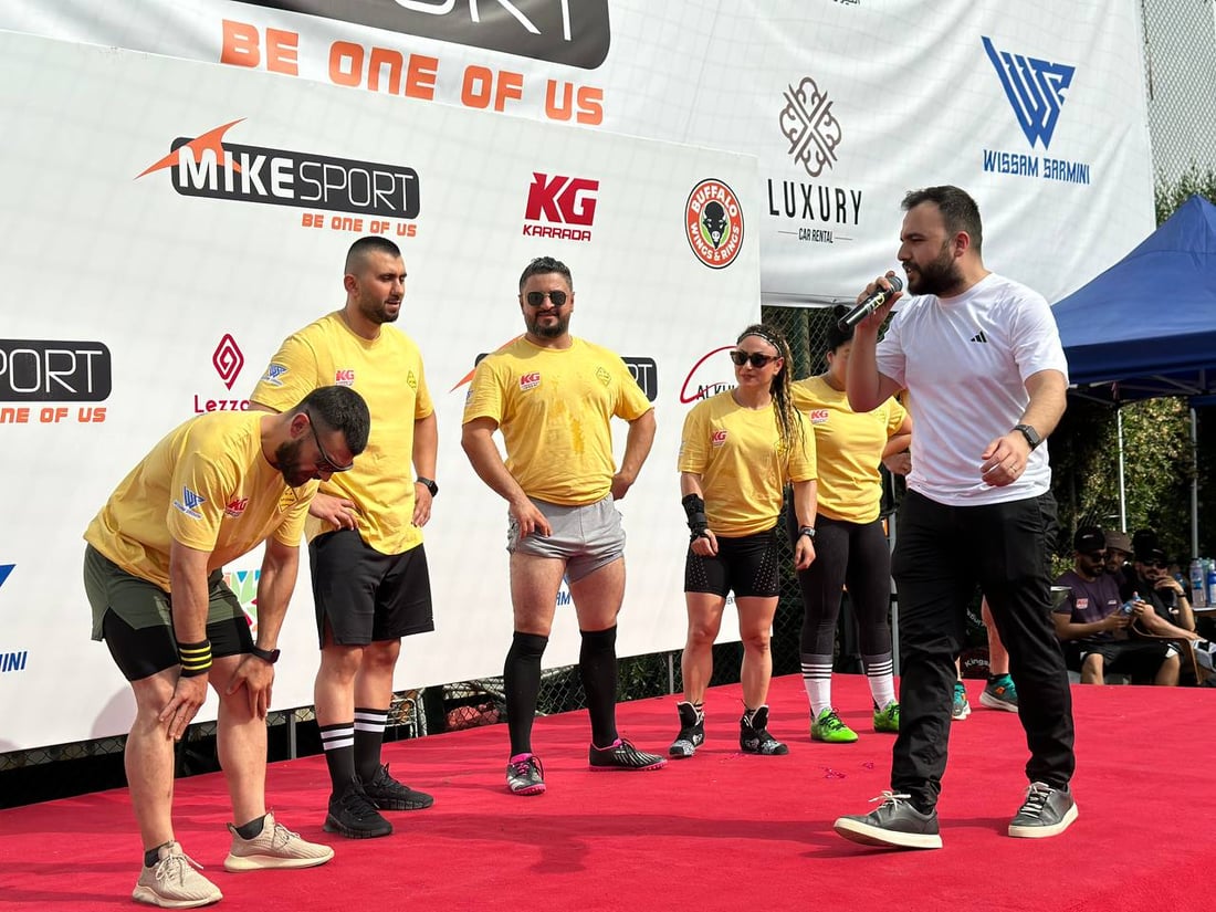 صور: فريق fitzone بطلاً لمنافسة القوة “كروس فيت” في “دريم سيتي” أربيل