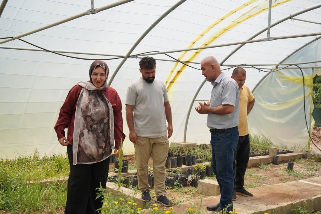 مەشتەلەکەی خورماڵ ساڵانە 25 هەزار گوڵ و نەمام بەرهەم دەهێنێت