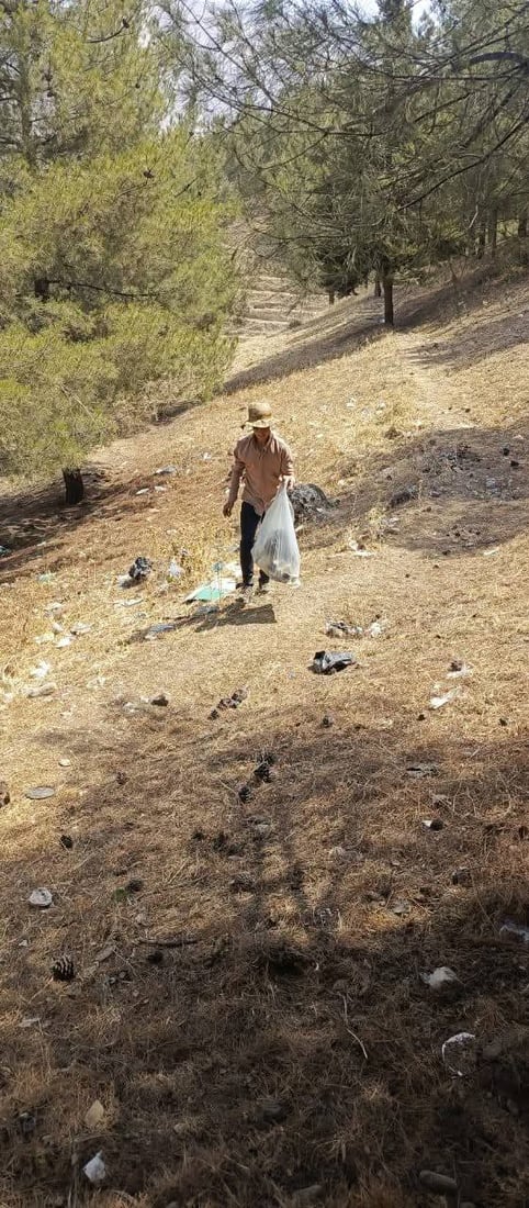 هه‌ڵمه‌تى پاككردنه‌وه‌ى دارستانه‌كانى رواندز له‌ پاشماوه‌ى گه‌شتیاران به‌رده‌وامه‌