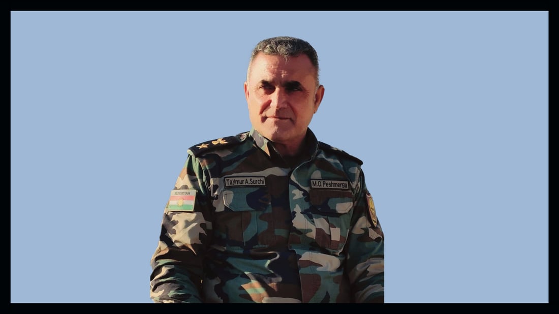 ئه‌فسه‌رێكی پێشمه‌رگه‌ به‌ جه‌ڵته‌ى دڵ گیانى له‌ده‌ست دا