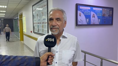 لەکاتى ئاگرەکە: نەخۆشێک لە هۆڵى نەشتەرگەرى بووە