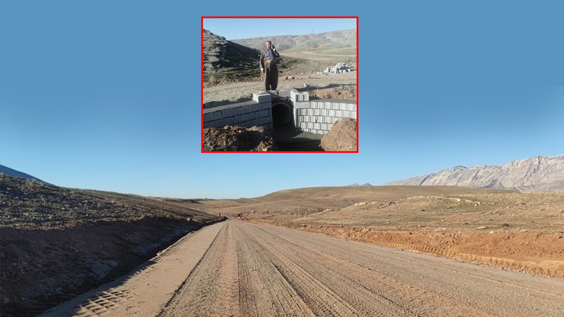 گوندێكی سه‌نگاو حكومه‌ت رێگاى بۆ دروستكردن و خۆشیان قه‌نته‌ره‌ و پرده‌كان