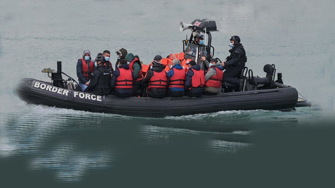 لە ماوەی یەک ساڵدا زیاتر لە 50 هەزار کۆچبەر بە بەلەمی بچوک گەیشتوونەتە بەریتانیا