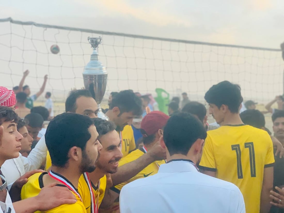 نهائي كرة طائرة مثير في ربيعة.. الجمهور دخل الملعب بعد الهدف الحاسم (فيديو)