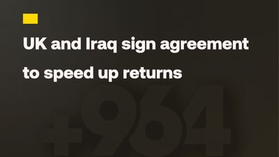 UK reports drop in Iraqi small boat crossings as new deal signed