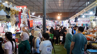 Shopping festival draws Eid crowds to Tikrit with goods from Cairo to Karachi