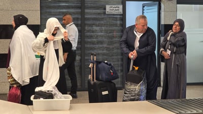 یەکەم کاروان لە رێگەی فڕۆکەخانەی سلێمانییەوە بەرێکەوت بۆ سعودییە