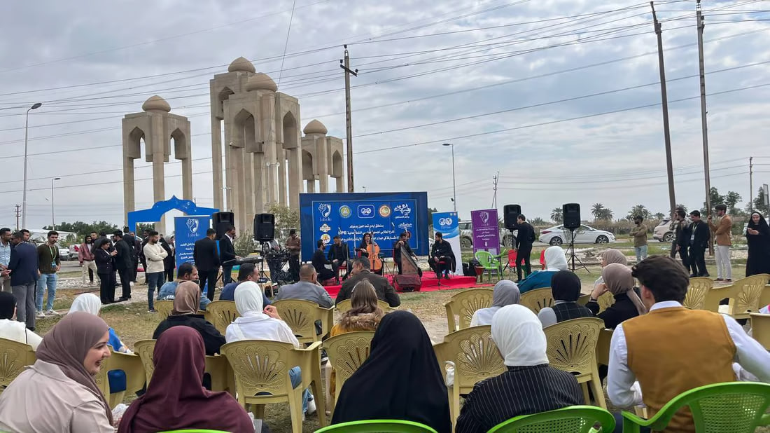 Basra university petroleum engineers society hosts charity bazaar
