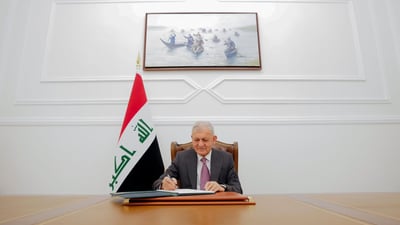 Iraqi president ratifies official holidays law