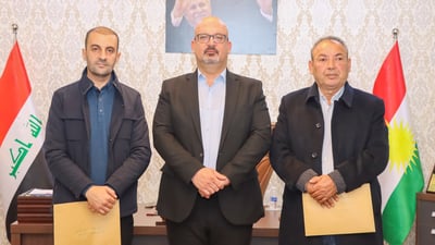 دوو سەرۆک شارەوانی نوێ بۆ چەمچەماڵ و شۆڕش داندران