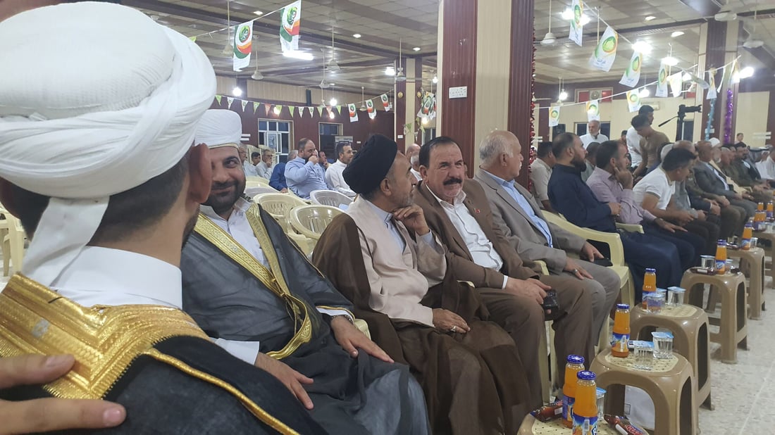 صور: قاعة الحشد الشعبي في تلعفر تجمع الوقفين السني والشيعي على “نبي الرحمة”