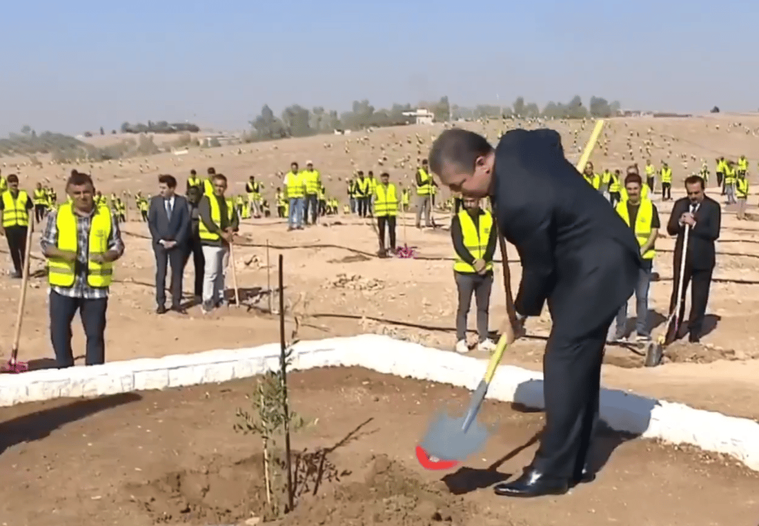 Erbil Green Belt Project launched to expand green spaces, improve air quality