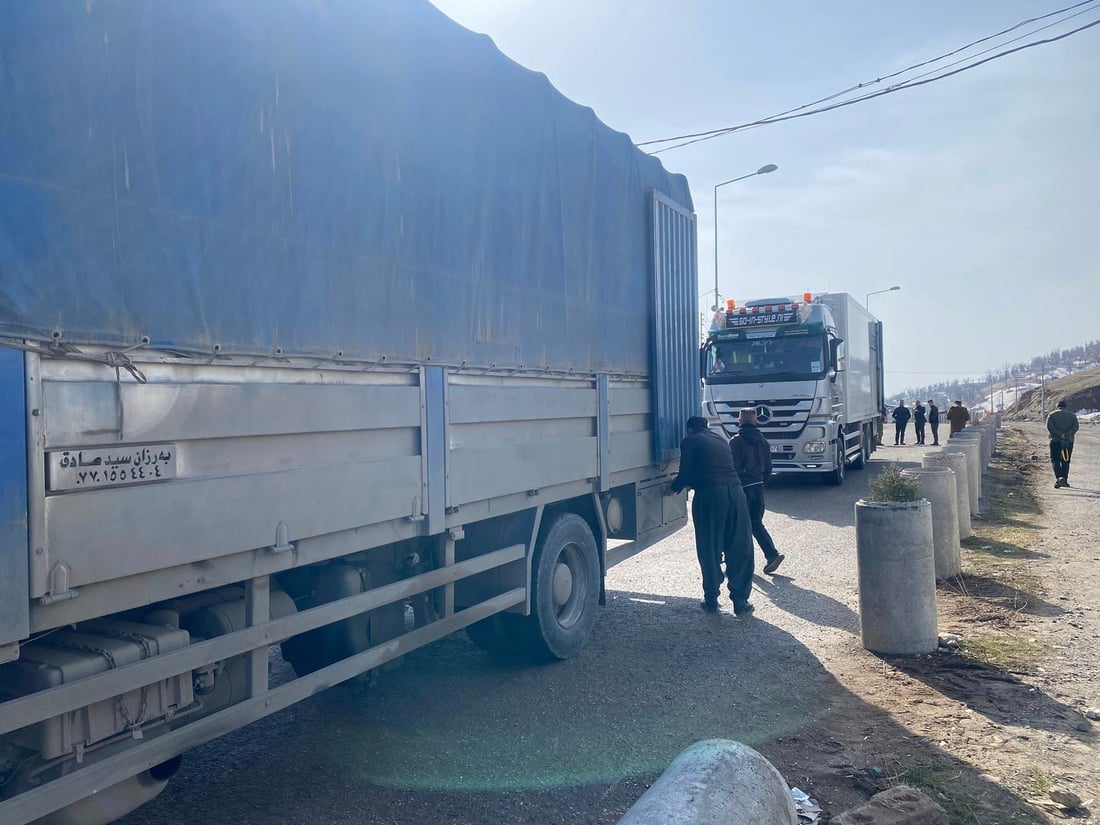 هاتوچۆى بازرگانى لە مەرزى سەیران بەن دەستیپێکردەوە