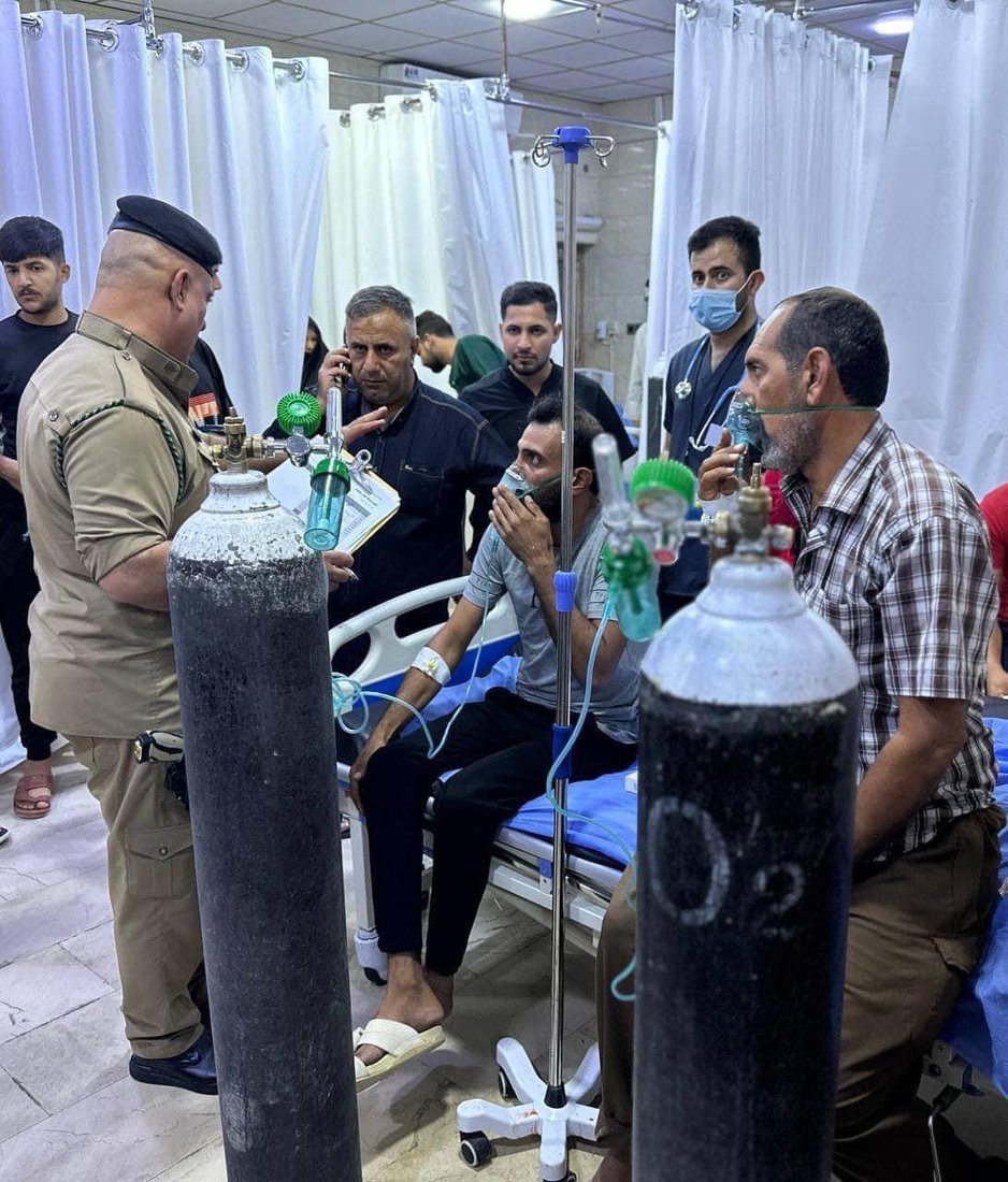 Chlorine gas leak in Diyala leads to 20 cases of asphyxiation