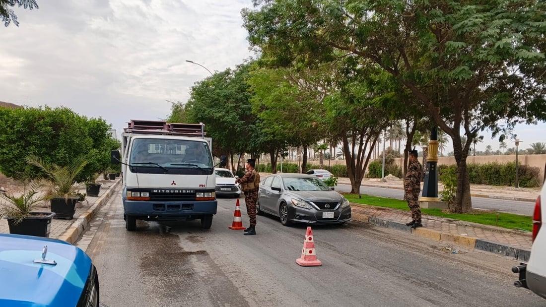 النجدة تعتقل 3 متهمين اعتدوا على أحد أفرادها في كربلاء (صورة)