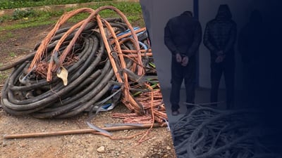 له‌ ناحیه‌ى رۆڤیا باندێكی دزینى كێبڵى كاره‌با ده‌ستگیر كران