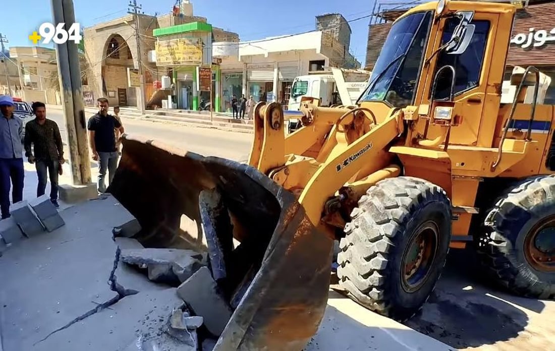 آخر 24 ساعة.. “الشفل” سحق تجاوزات أزقة وأسواق في البصرة والبقية غداً (صور)