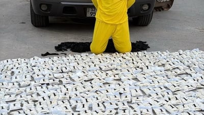 Authorities foil attempt to smuggle 600,000 Captagon pills into Kuwait