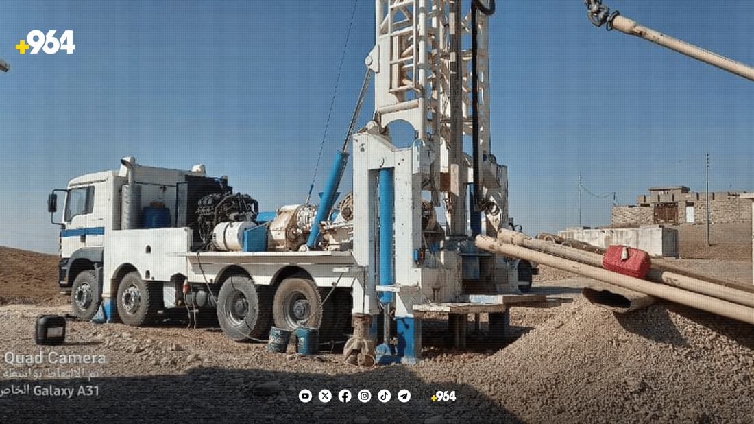 بە لێدانی دوو بیری ئاو 620 خێزان دەحەسێنەوە