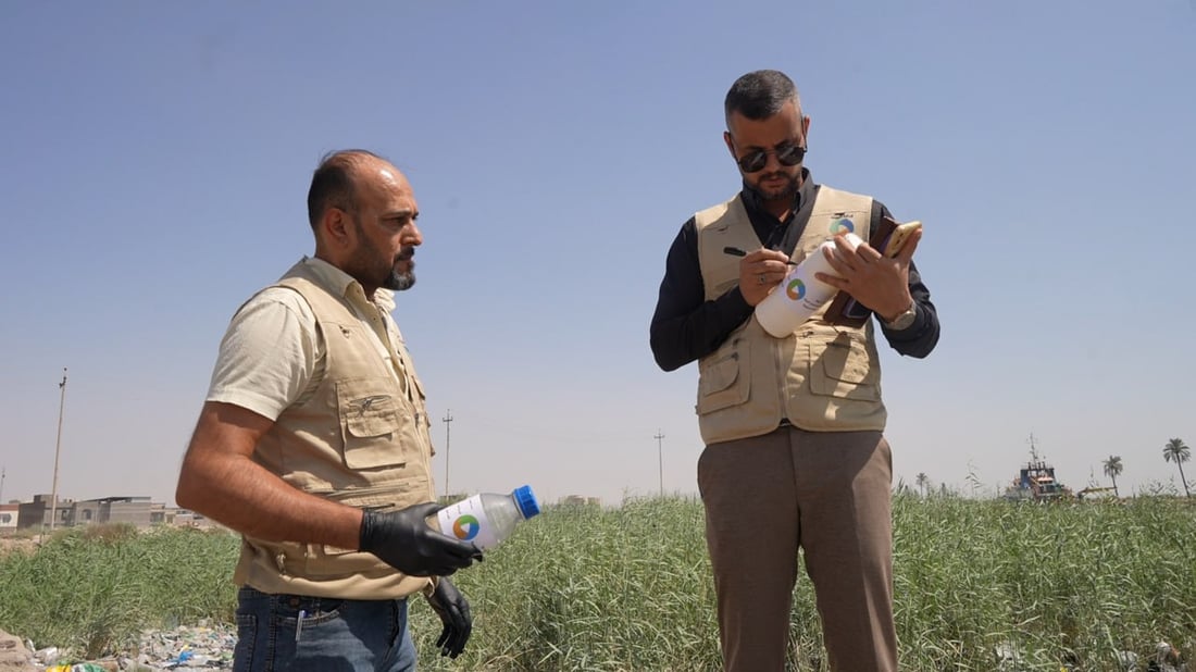 صور: سجال في البصرة بين البيئة والمجاري بعد رصد 700 نشاط ملوث بشط العرب