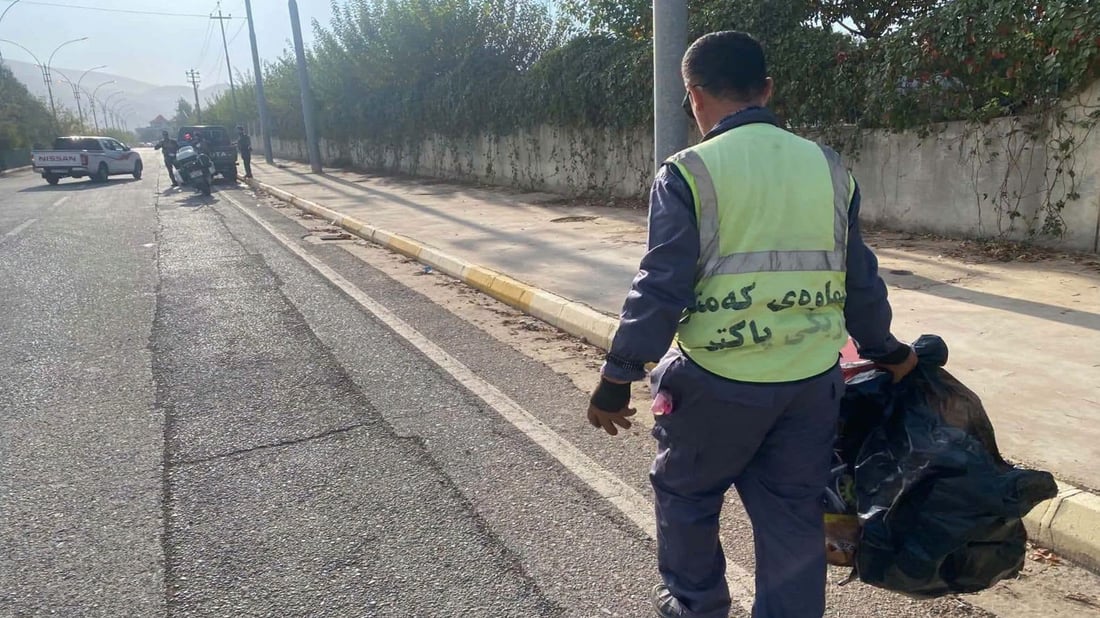 فێستیڤاڵی هەنار 110 تۆن خۆڵ و خاشاکی هەبوو