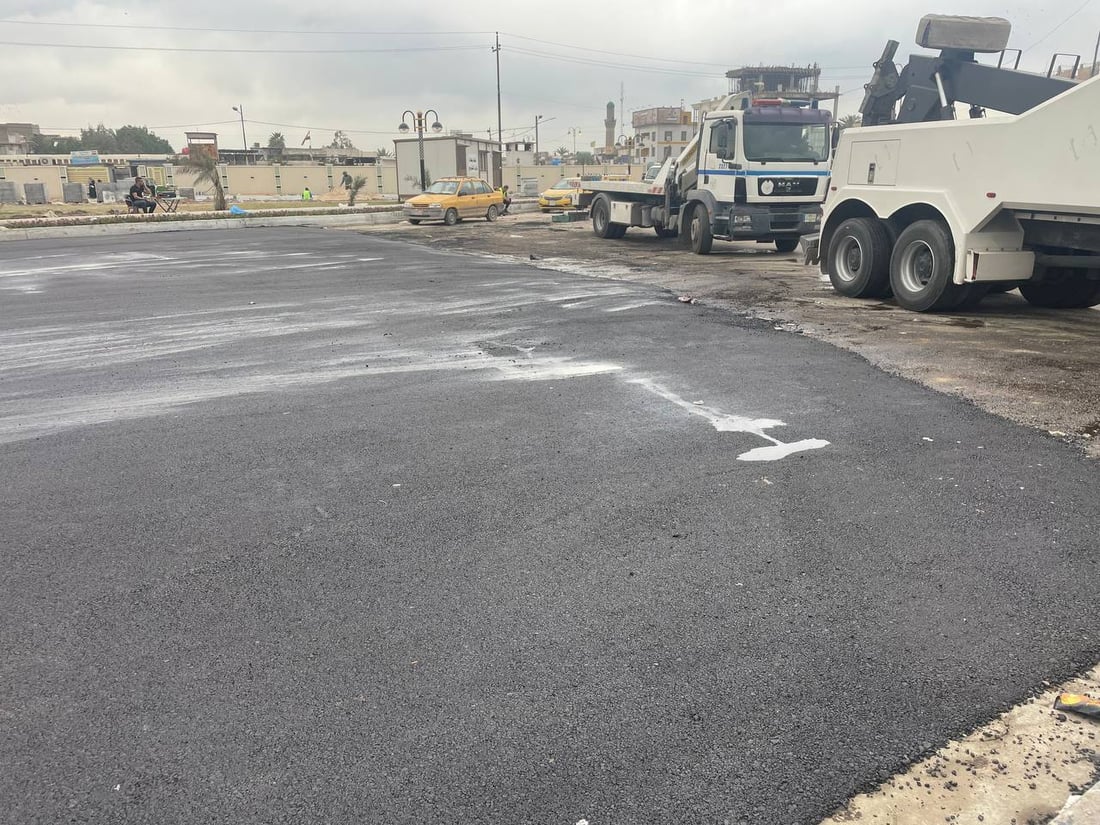 صور: مدخل مدينة الصدر “أجمل”.. استنساخ تجربة “الزيتون” في “الجوادر”