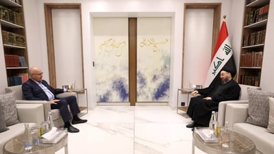 Al-Hakim and Salih: November vote needs ‘broad, active, and conscious participation’