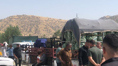 رسقی پێنجوێن بەقەرز بۆ شارەکانی عێراق دەڕوا