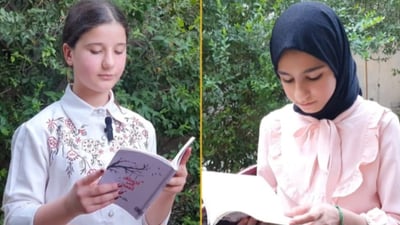Schoolgirls in Tal Afar advocate for public library during summer reading