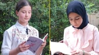 Schoolgirls in Tal Afar advocate for public library during summer reading