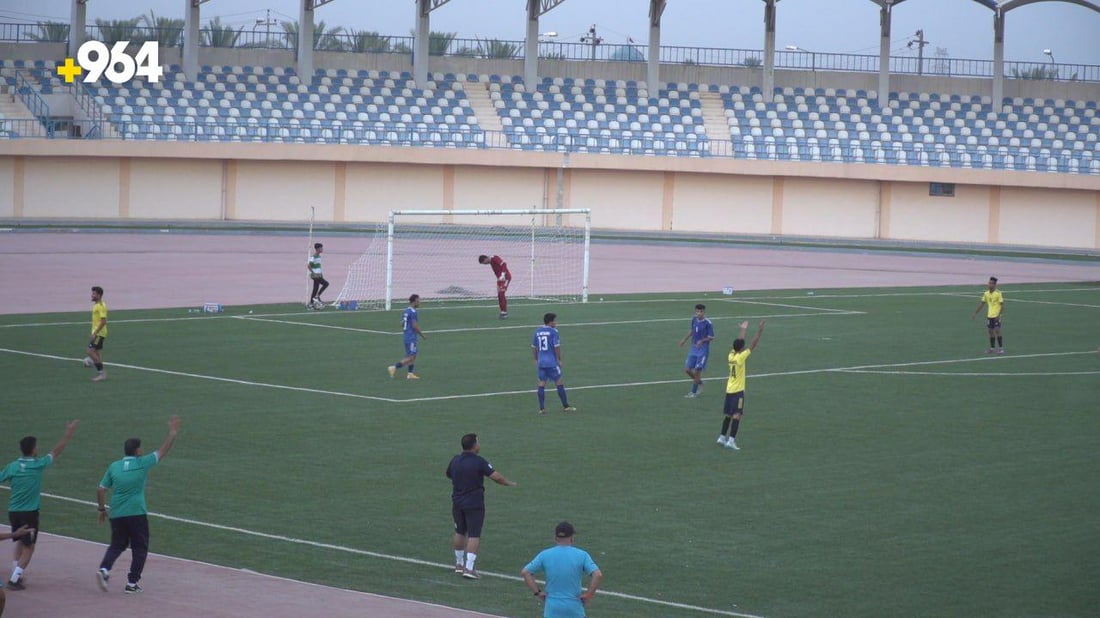 مباراة بابل والمثنى تنتهي بطرد لاعب وتعادل سلبي في بطولة الجمهورية للمنتخبات