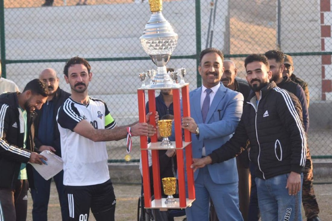 صور: “الذئاب” يسحق “الحقلانية” بسداسية ويُتوج بطلاً للكأس