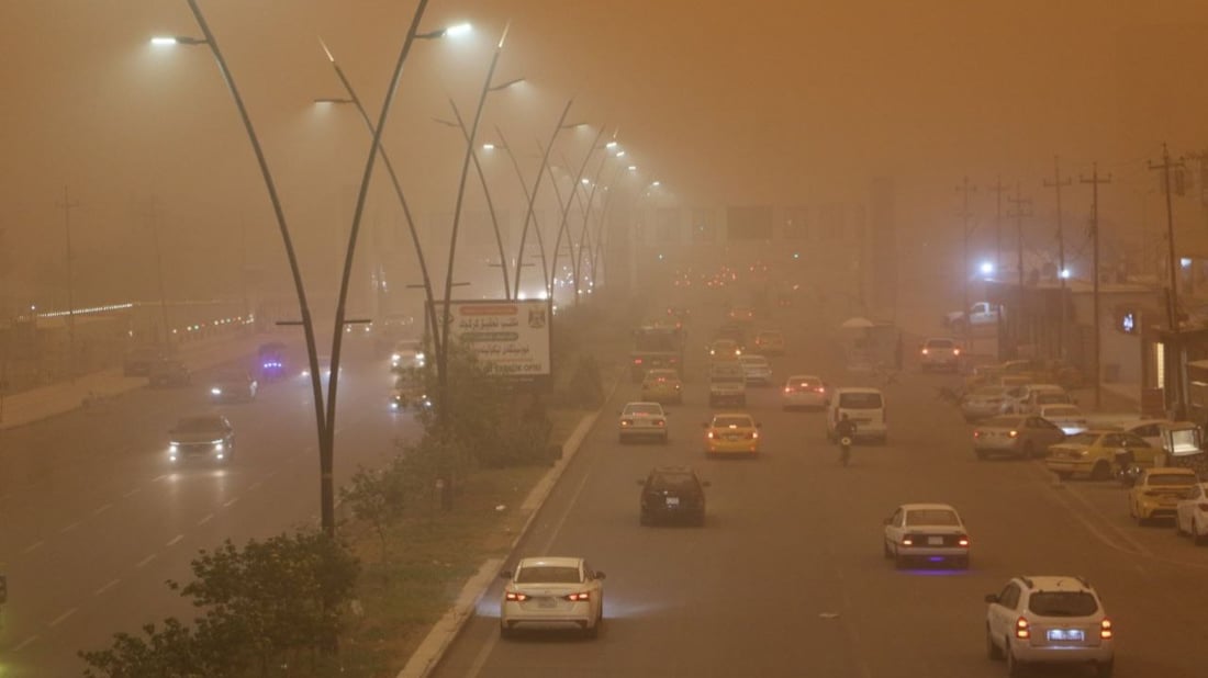 المرور تحذر السائقين: انتبهوا.. عاصفة ترابية قادمة